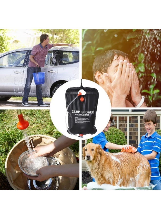 Manful Portable Outdoor Shower Bag 20L - Image 5